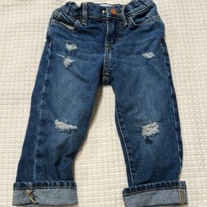 Old Navy size 3T Distressed Blue Kids Jeans. Like new